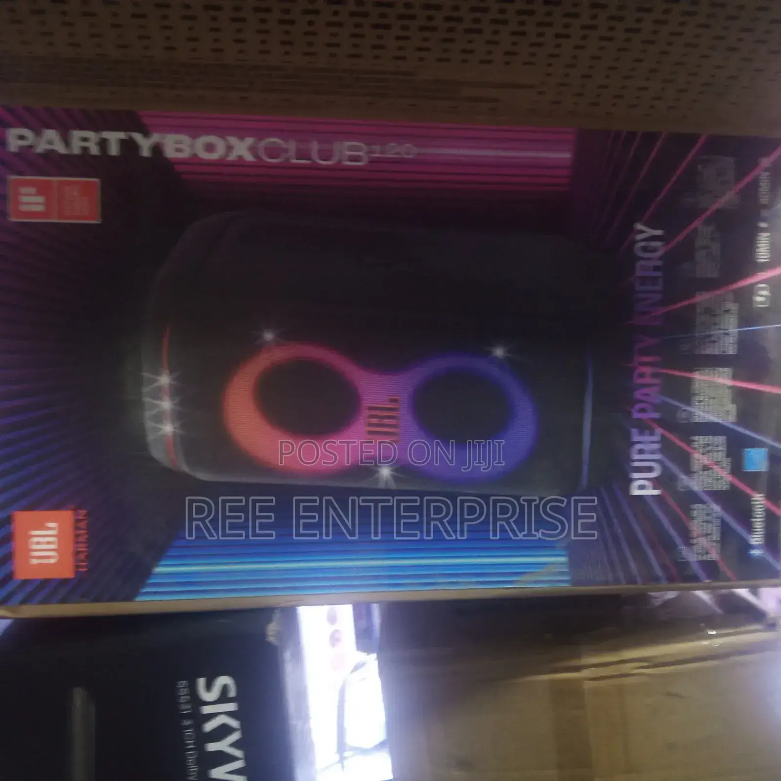 JBL Partybox Box 120 Brand New While Offer Last