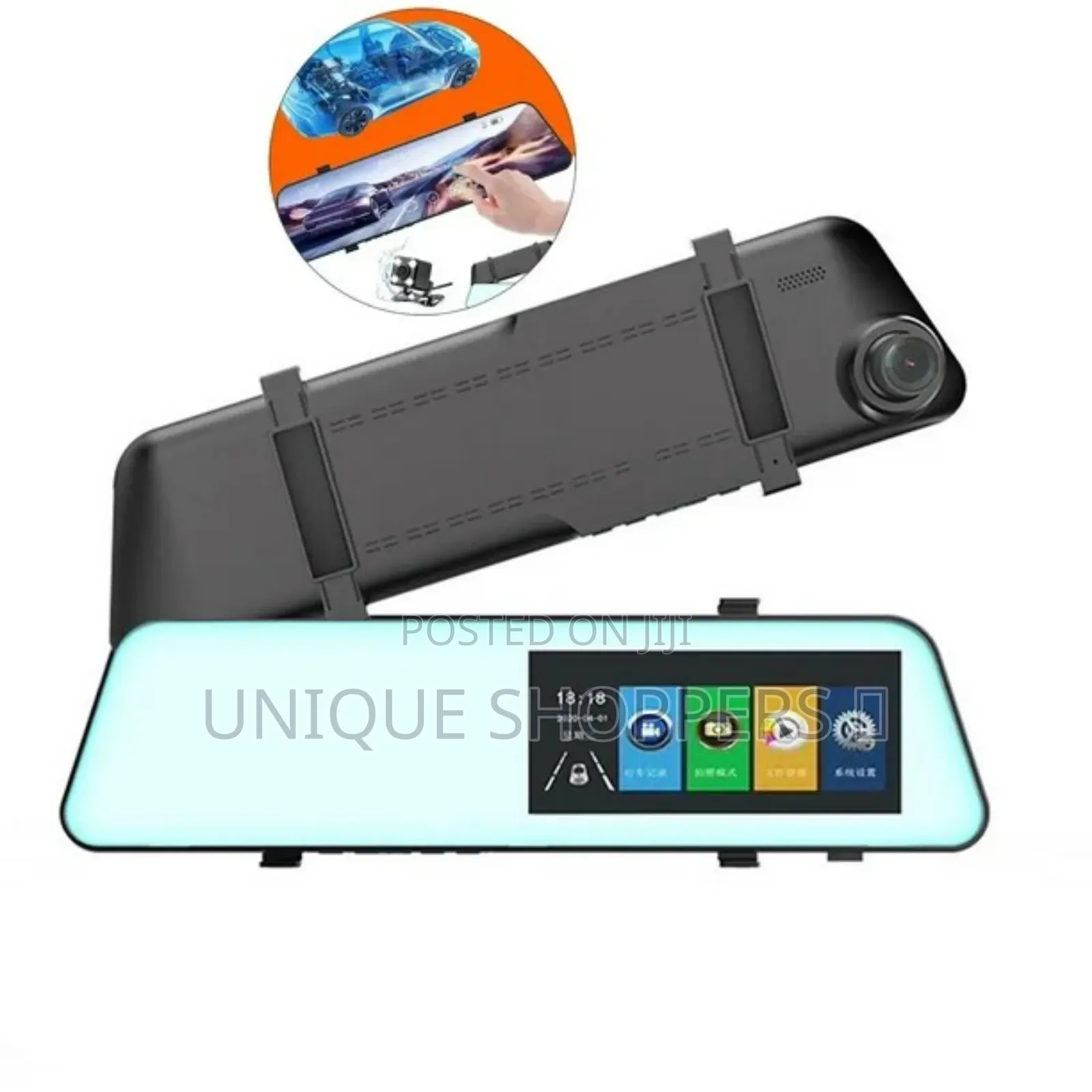 *3.5" Hd 1080p Front Only Car Dash Camera Front DVR Video Recorder