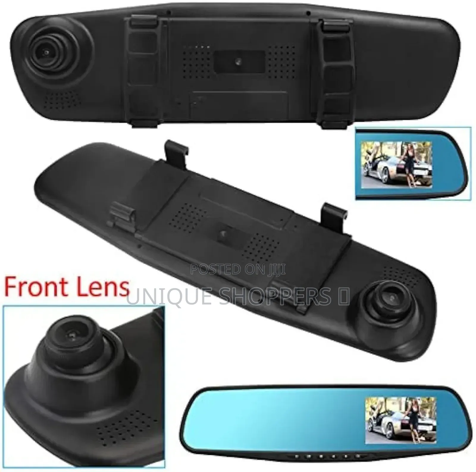 *3.5" Hd 1080p Front Only Car Dash Camera Front DVR Video Recorder