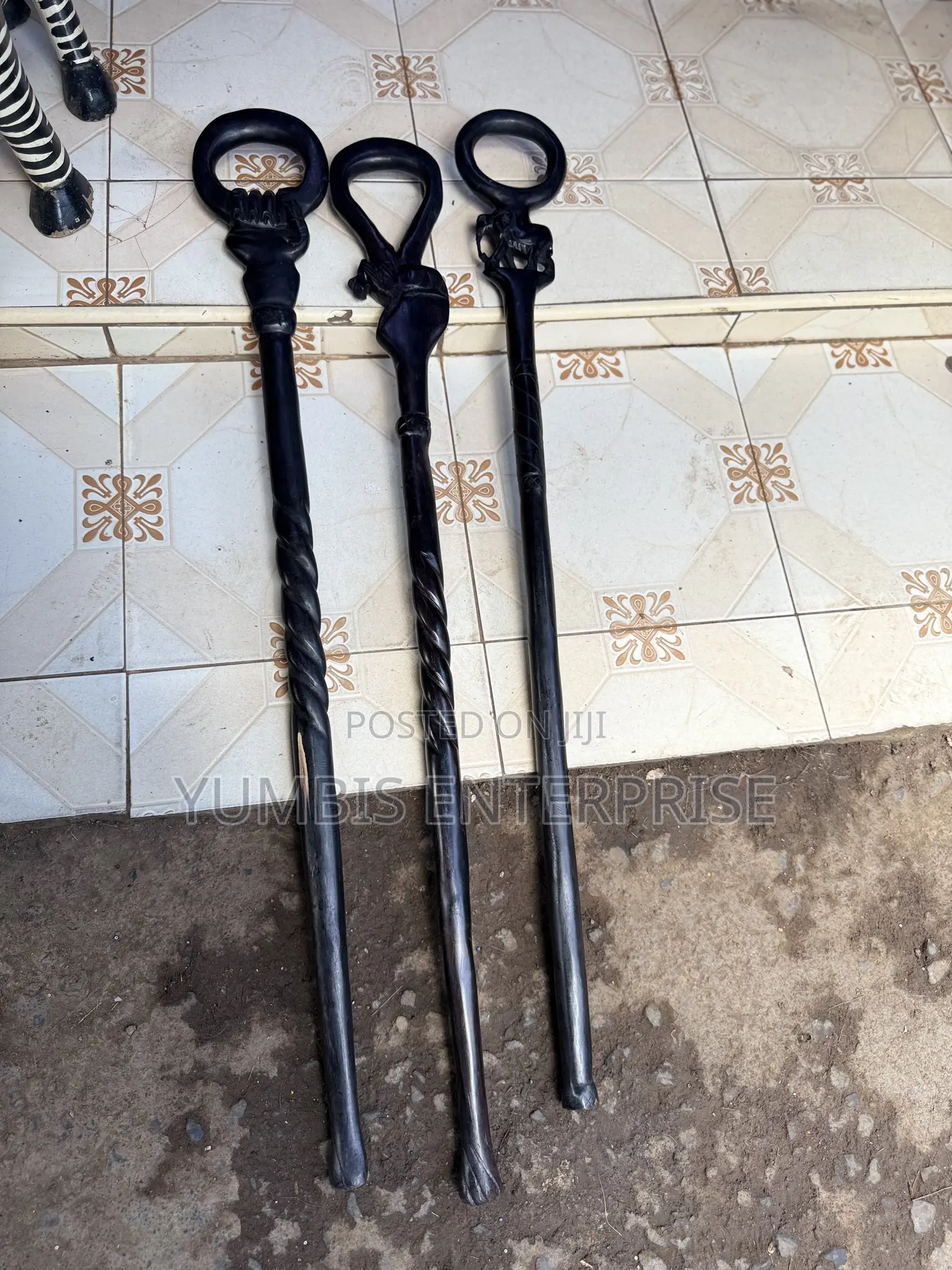 Traditional Hand Crafted Walking Sticks for Celebrations