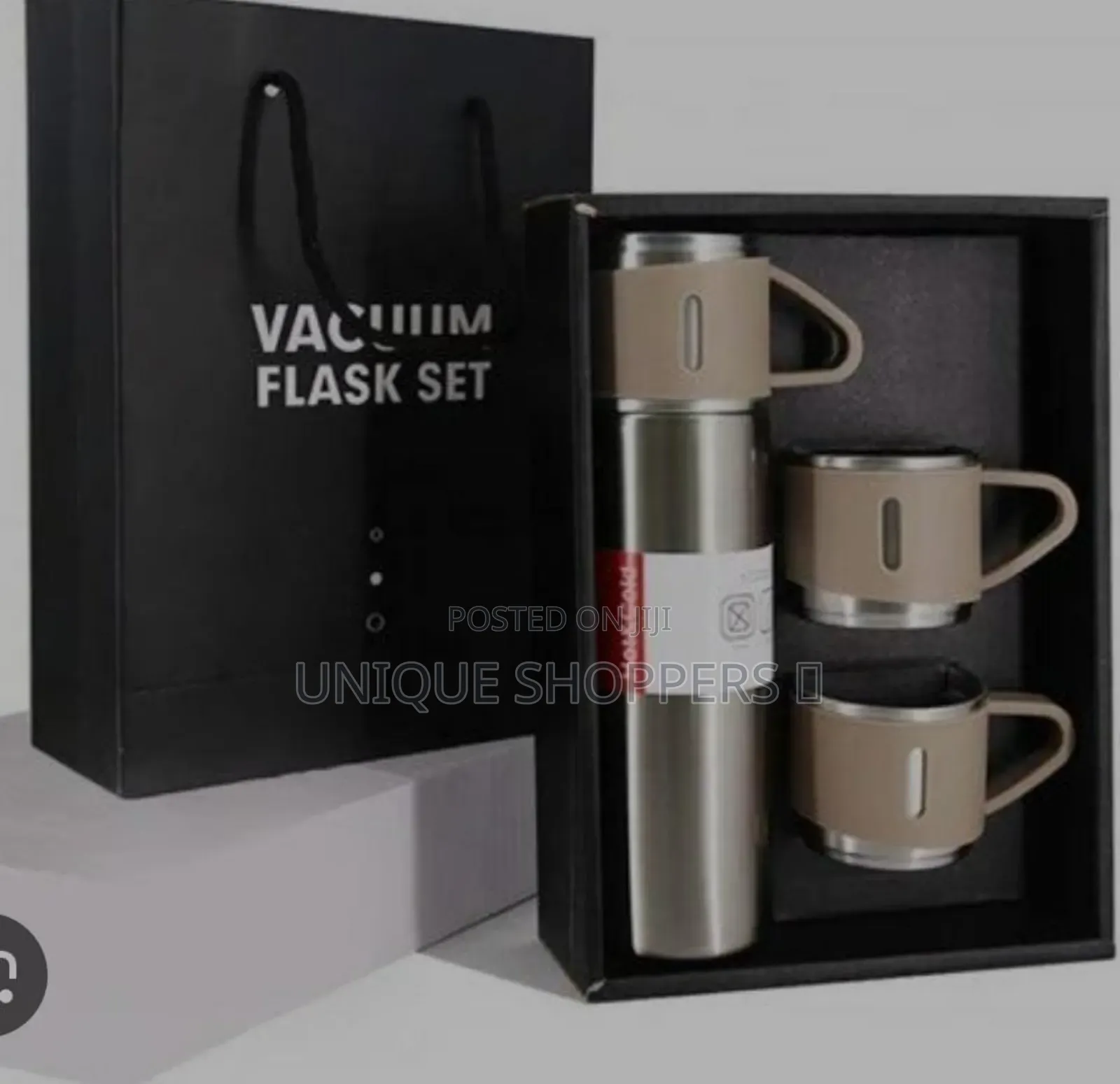 Un Breakable Stainless Steel Gift Pack Thermocup Gift Bag