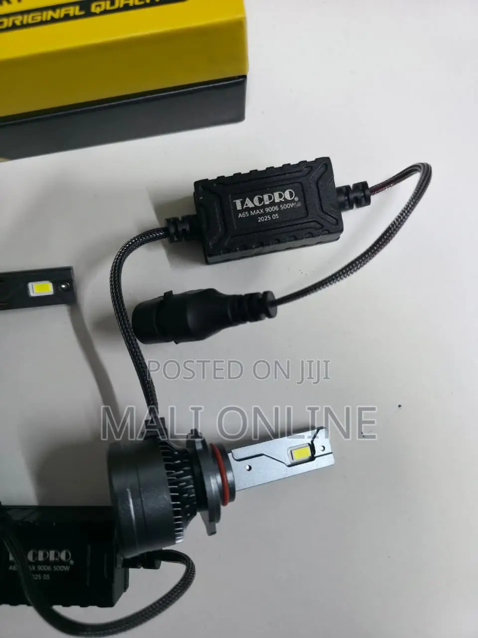 A65 Max 500w Led Car Headlight Bulbs 38000lm 6000k Xenon White Csp