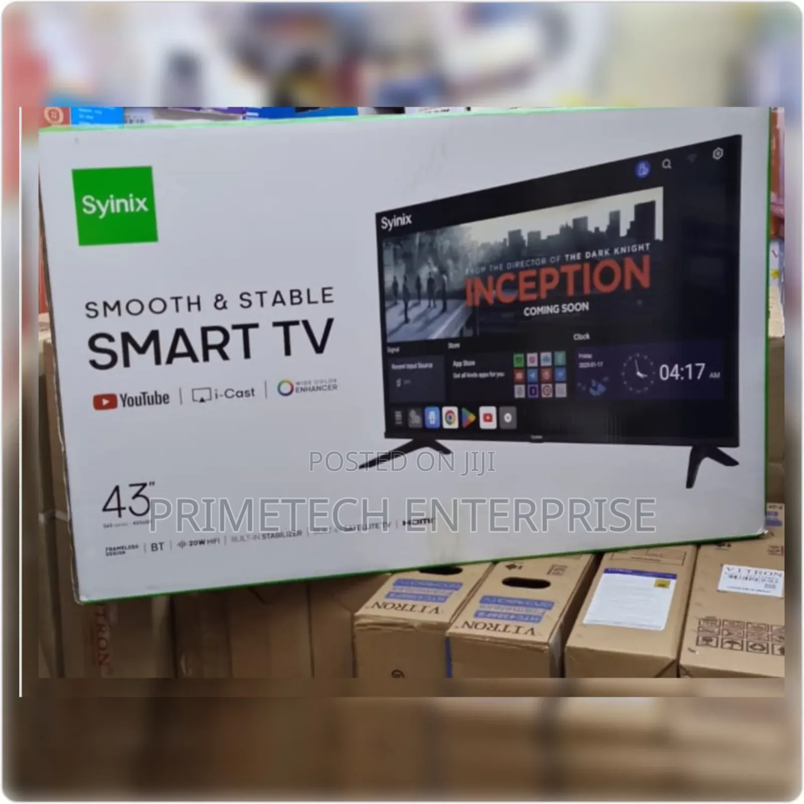 Synix 43" Smart Tv