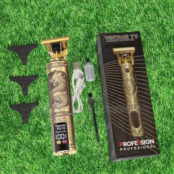T9 Dragon Cordless Grooming Beard and Hair Clipper With Led Display