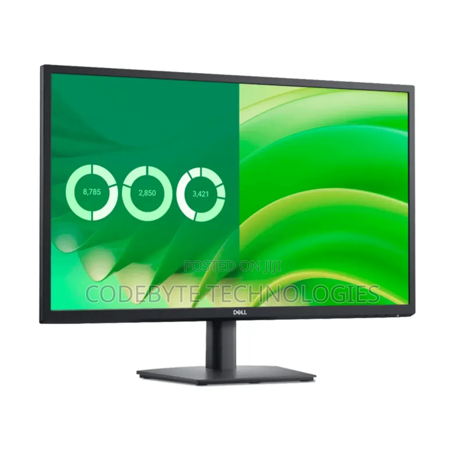 Dell E2725h 27" FHD Monitor, Black Color