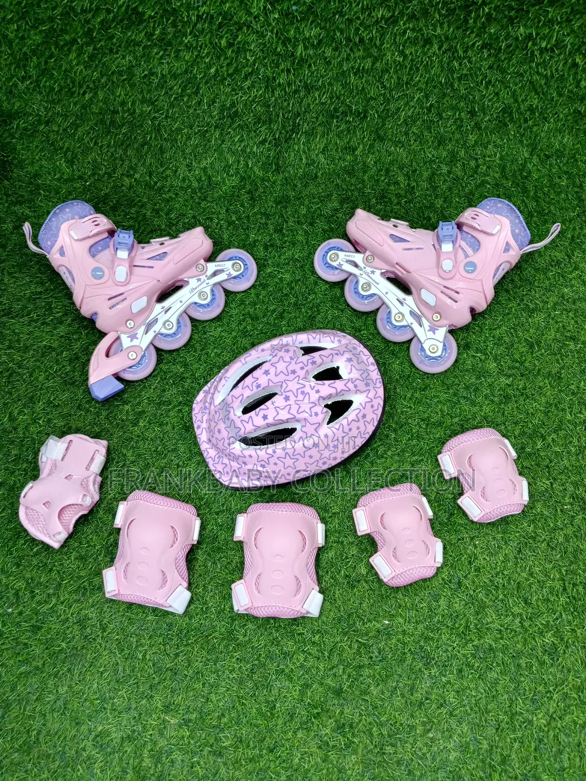 Pink Glide Kids Skates