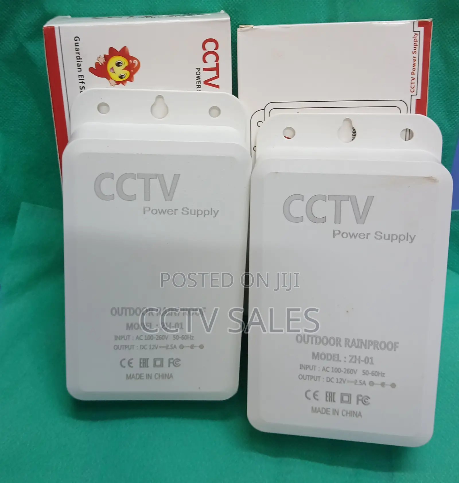 CCTV Security Camera Power Supply Adapter Outdoor