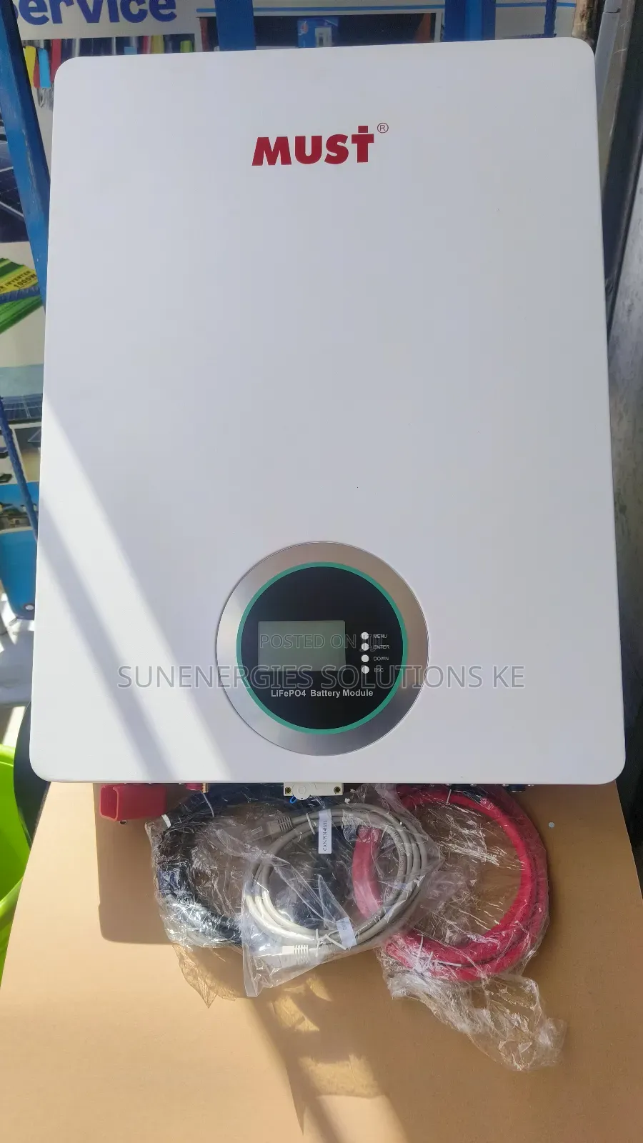 5.24kwh 48v 100ah Must Lithium Ion Battery