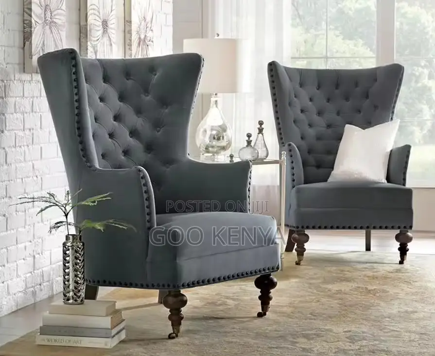 Home Sofa; Modern Single Seater Fabric Sofa for Living Room