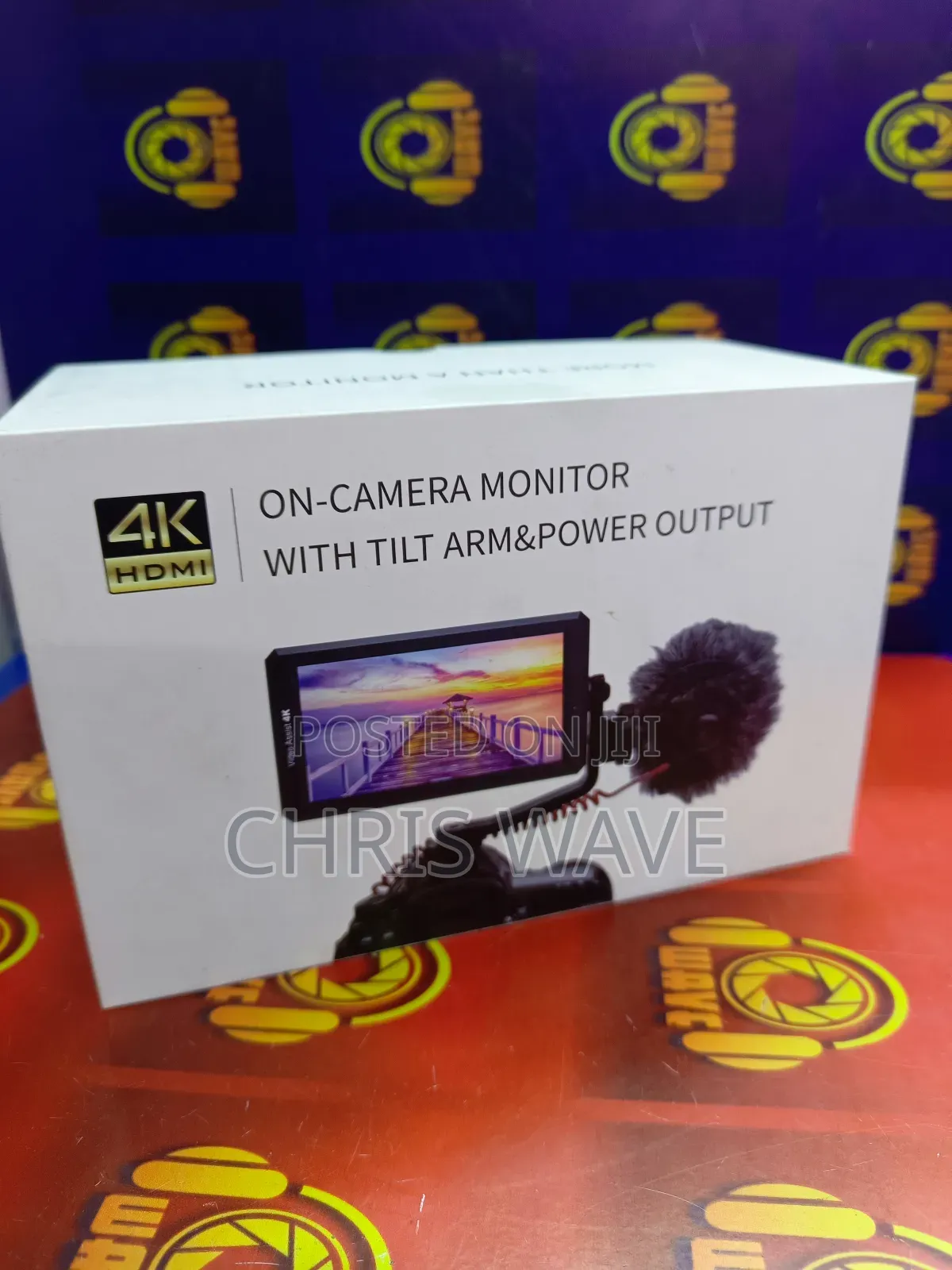 On Camera Monitor With Tilt Arm