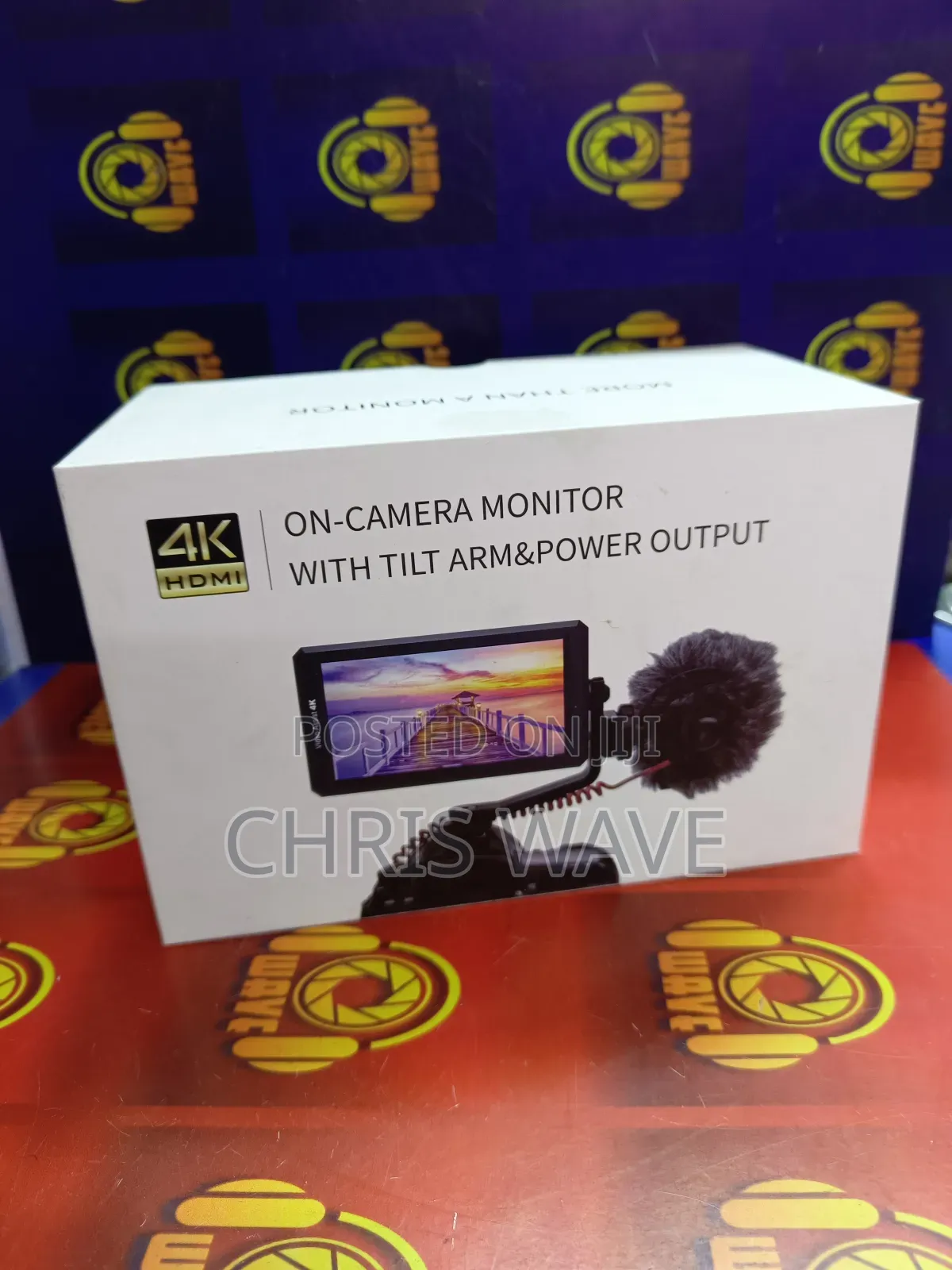 On Camera Monitor With Tilt Arm