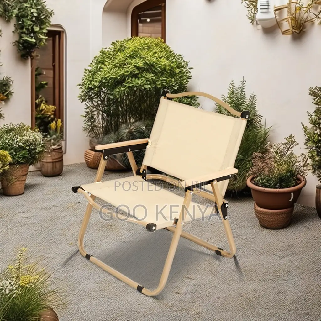 Camping Chair; Camping Rocking Chair With Foldable Fabric Design