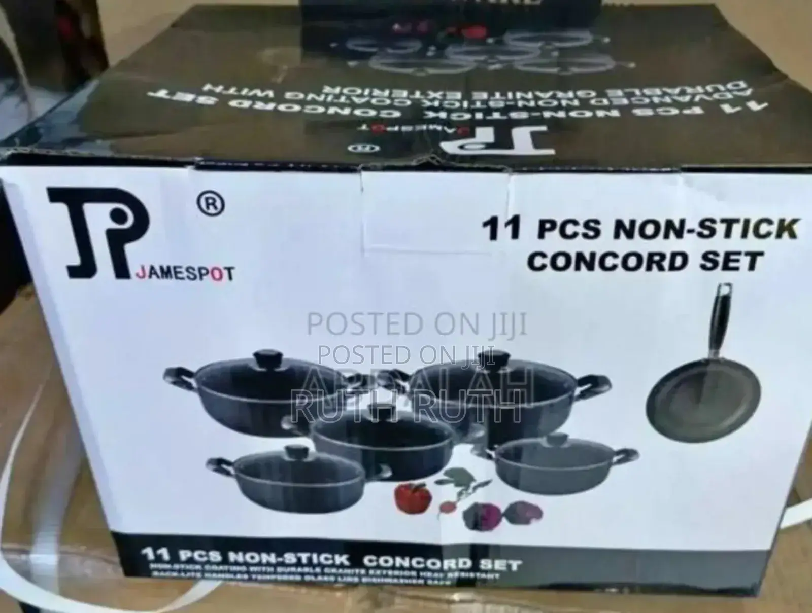 11 PCS Jamespot Cookwares