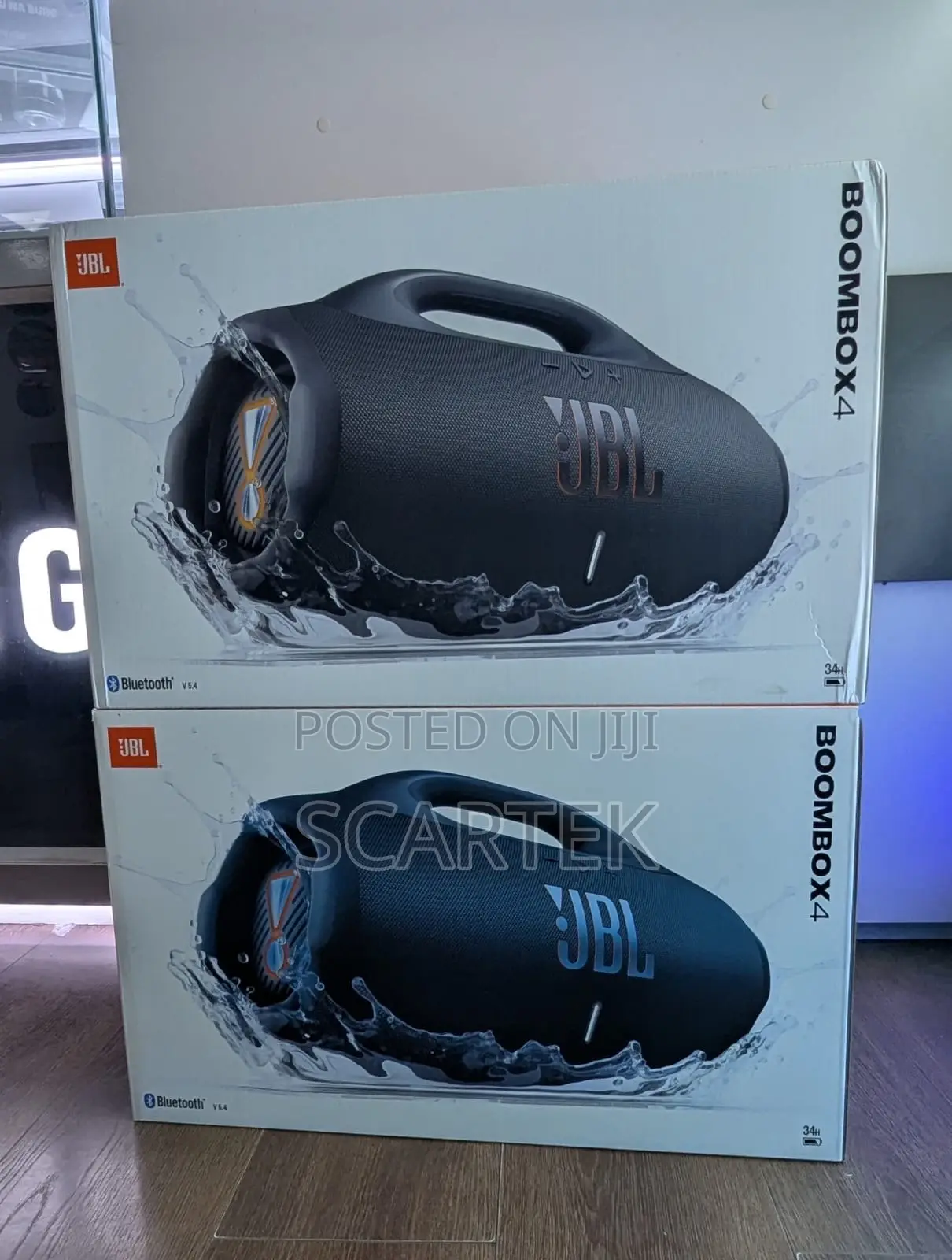 Jbl Boombox 4 Bluetooth Speaker New