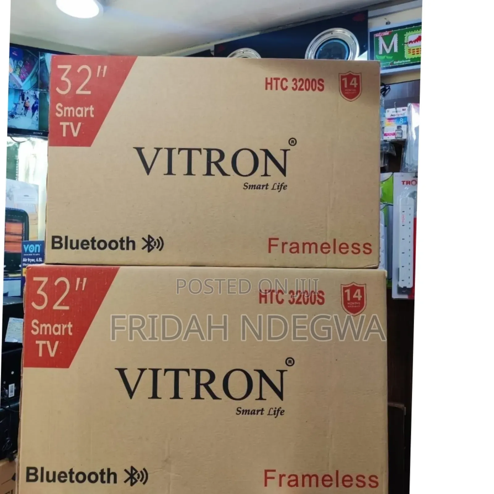 *Vitron 32" Smart Android Frameless With Bluetooth