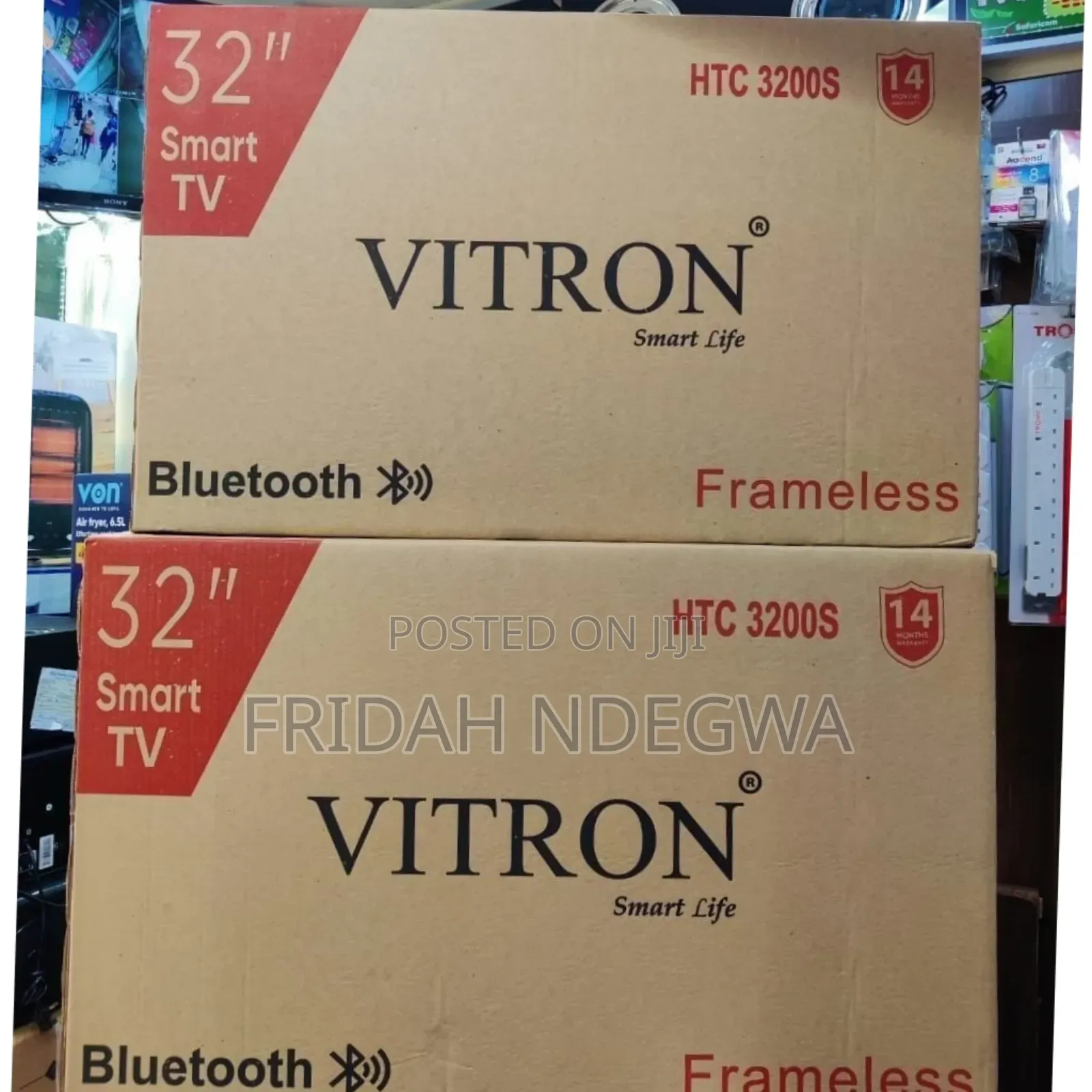 *Vitron 32" Smart Android Frameless With Bluetooth