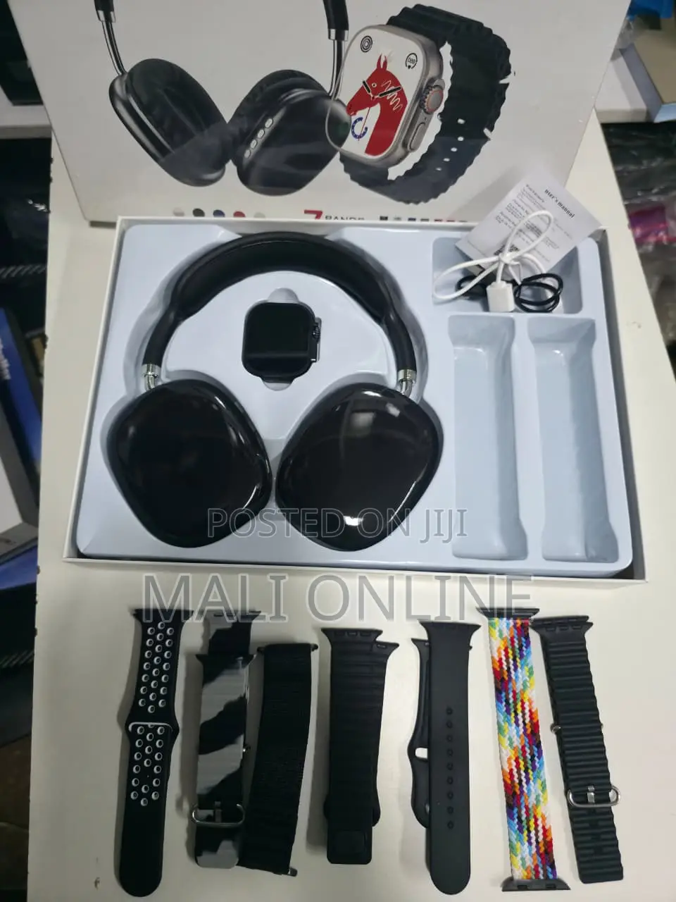 P9 Ultra 2 Smartwatch Combo Set 2.20” Hd Display, Bluetooth Calling,