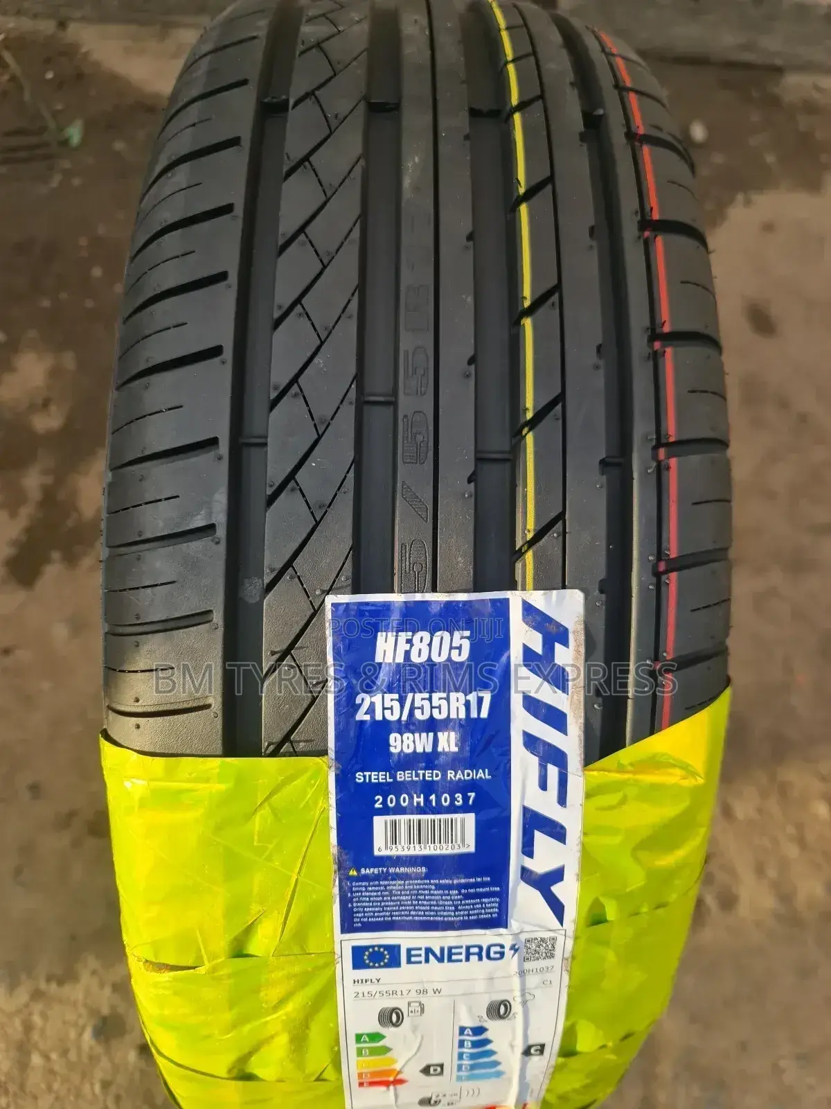 215 /55 R17 Hifly Tyres