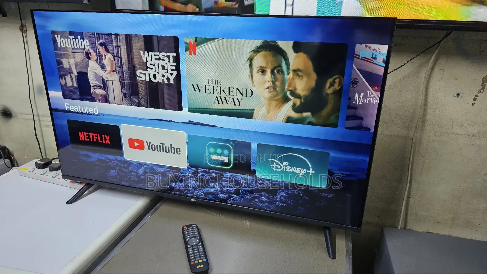 GLD 43" Frameless Smart Tv