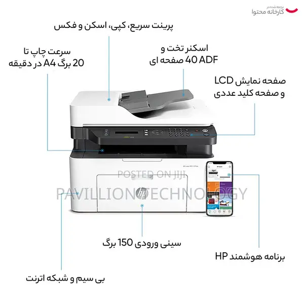 Hp Laserjet Mfp137fnw