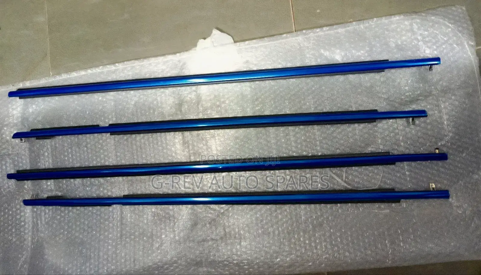 Prado J120 Chrome Weather Strips Mouldings