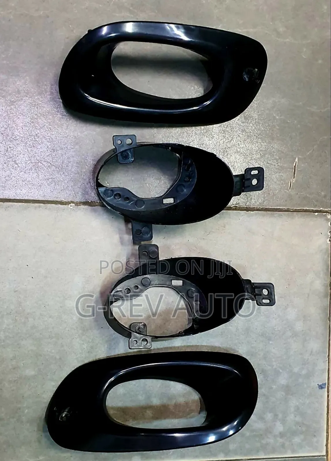 Honda Fit 2010 Sport Foglight Cover and Holders.