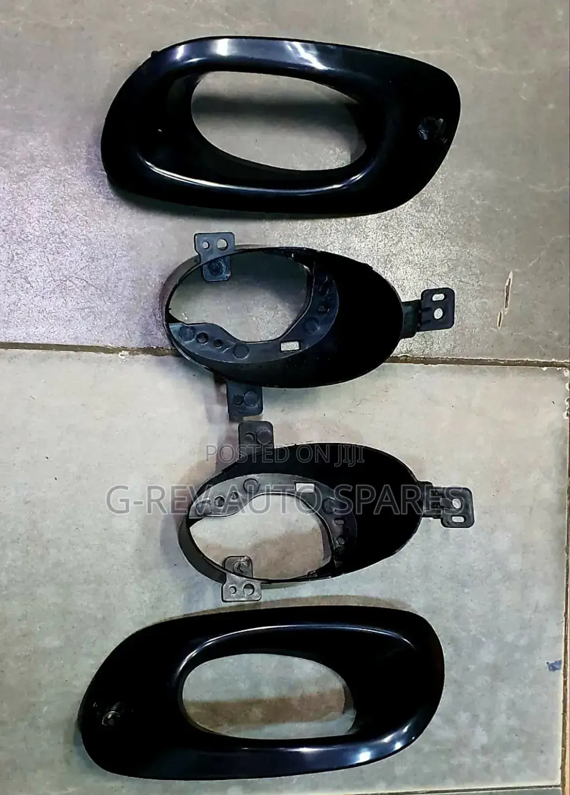 Honda Fit 2010 Sport Foglight Cover and Holders.