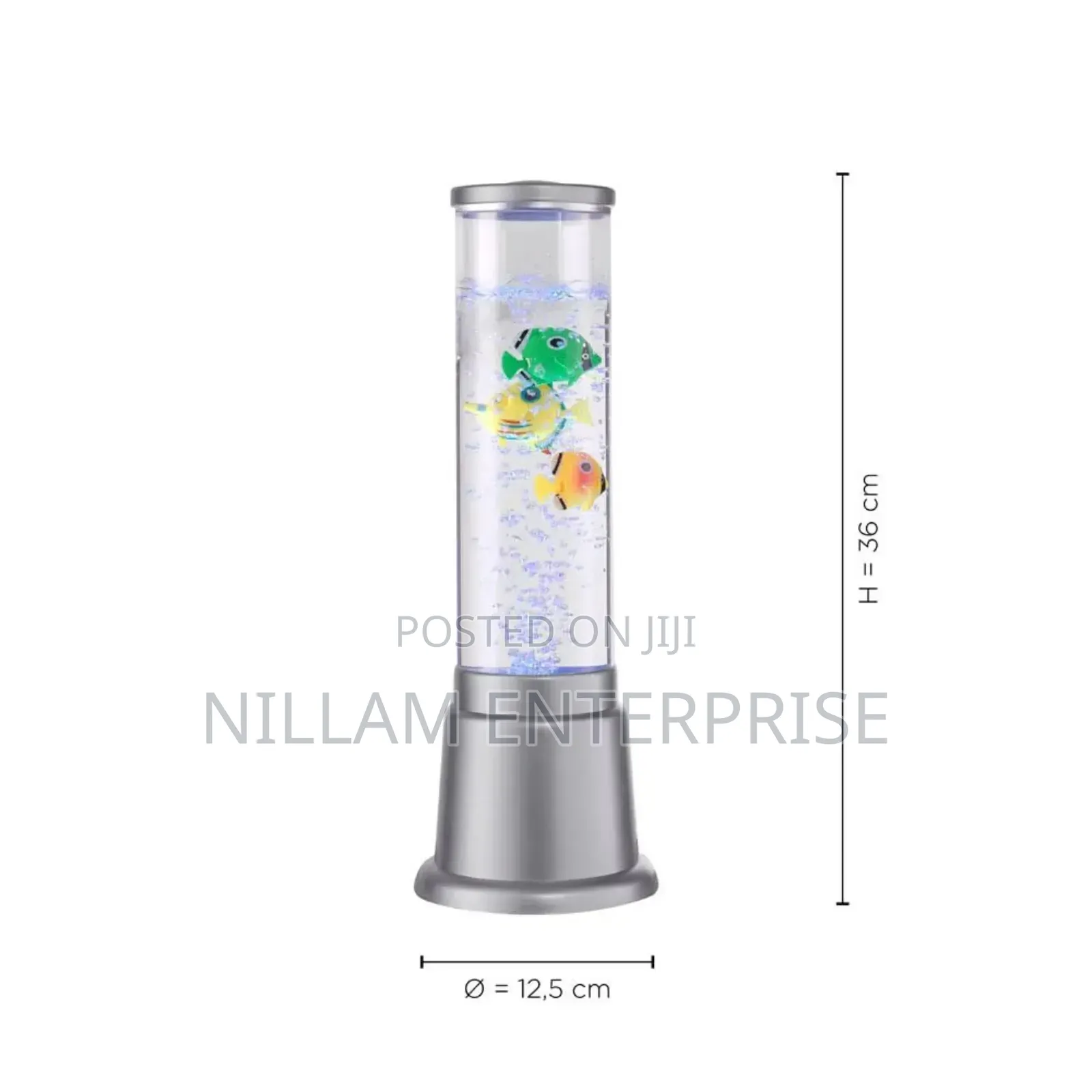Led Water Bubble Aquarium Column 38cm