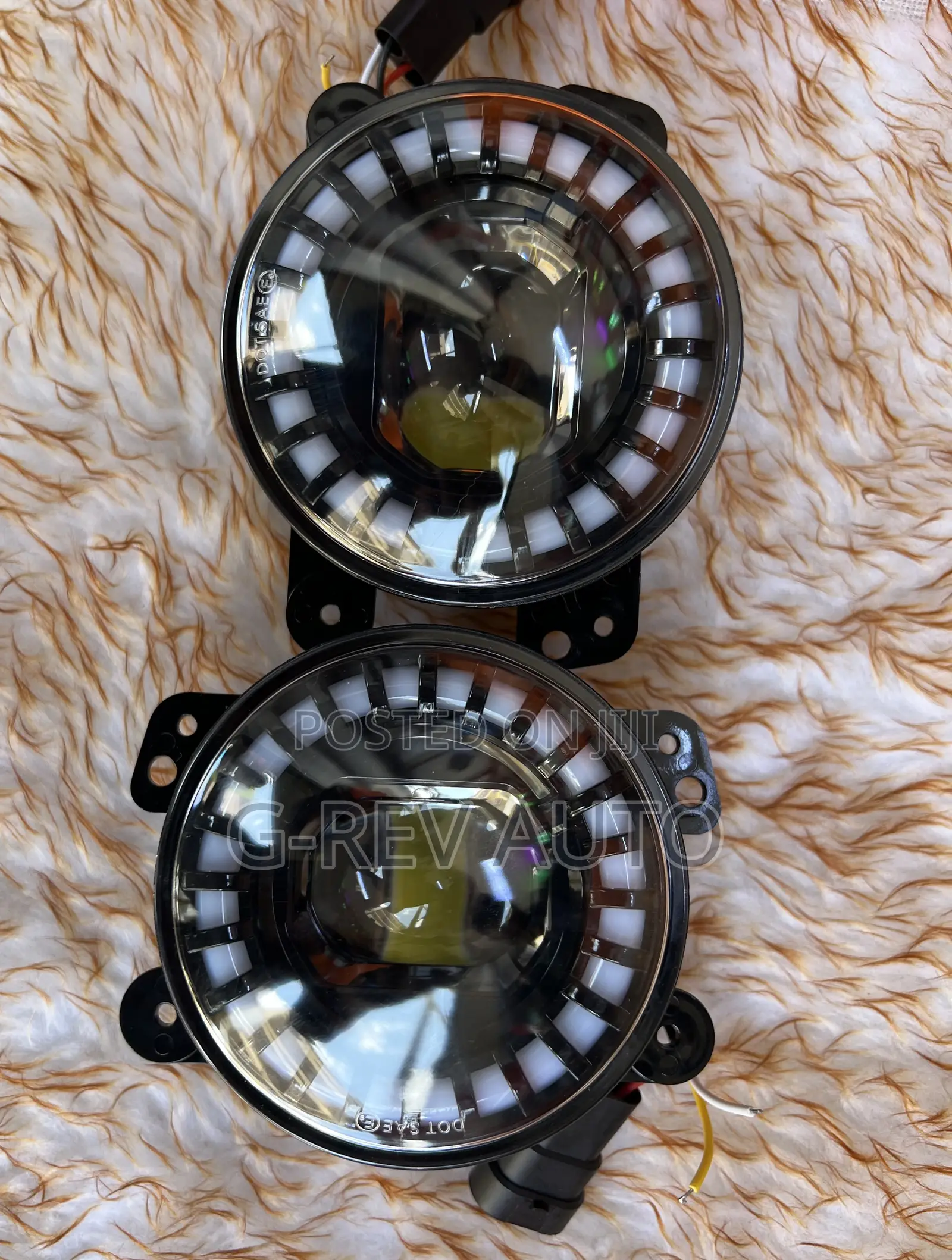 4 Inch Two Colored Foglight With DRL