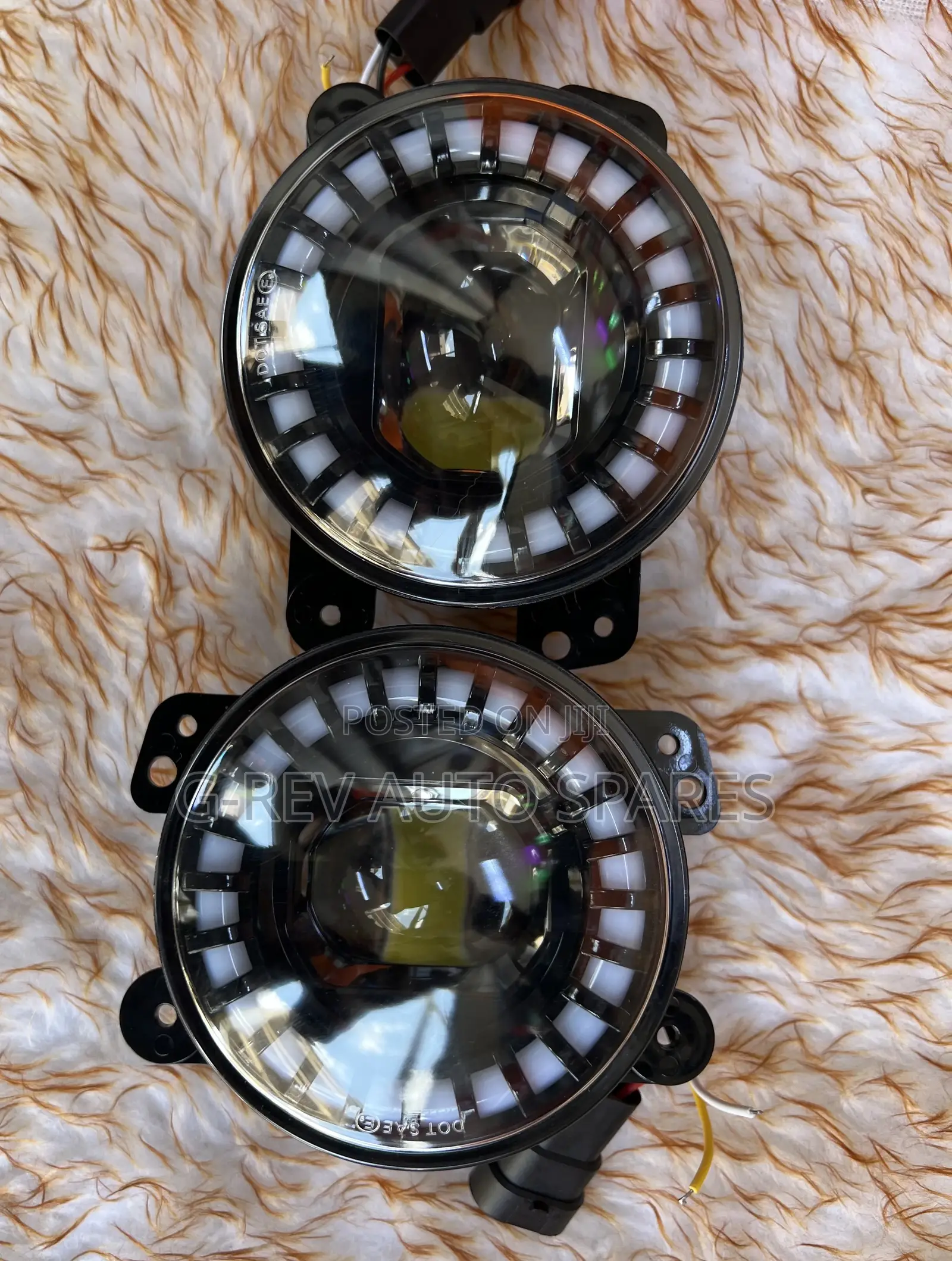 4 Inch Two Colored Foglight With DRL