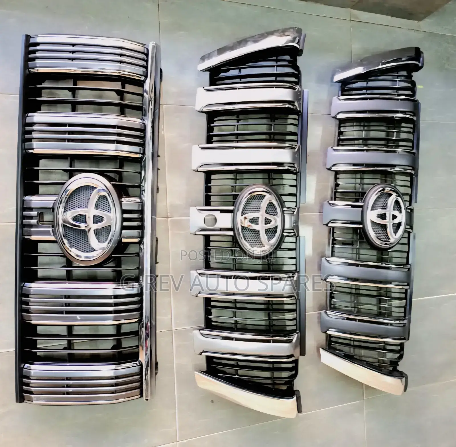 Prado 150 160 165 Grilles.