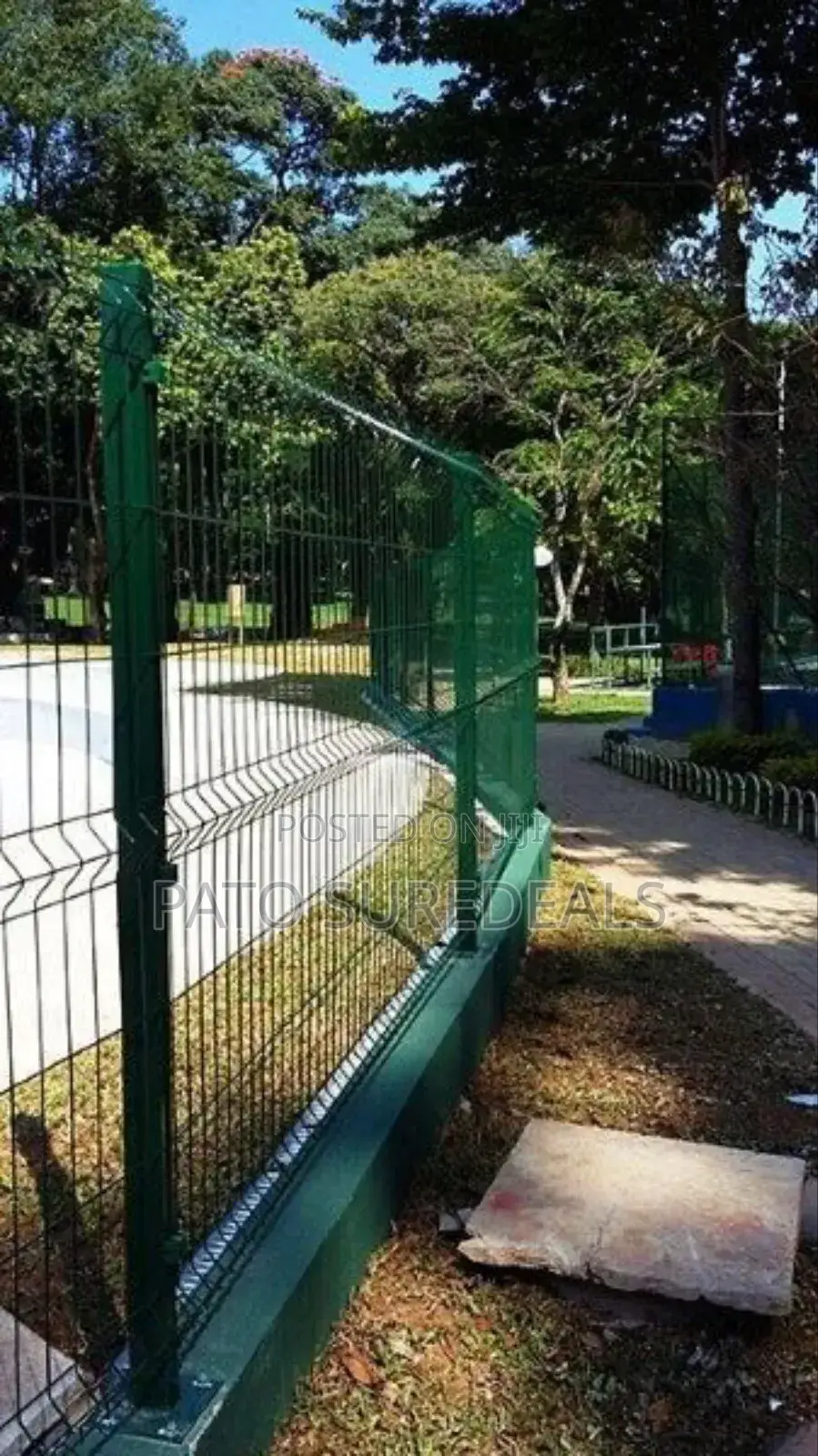 Long Lasting Anti-Rust/Anti-Climb Fence