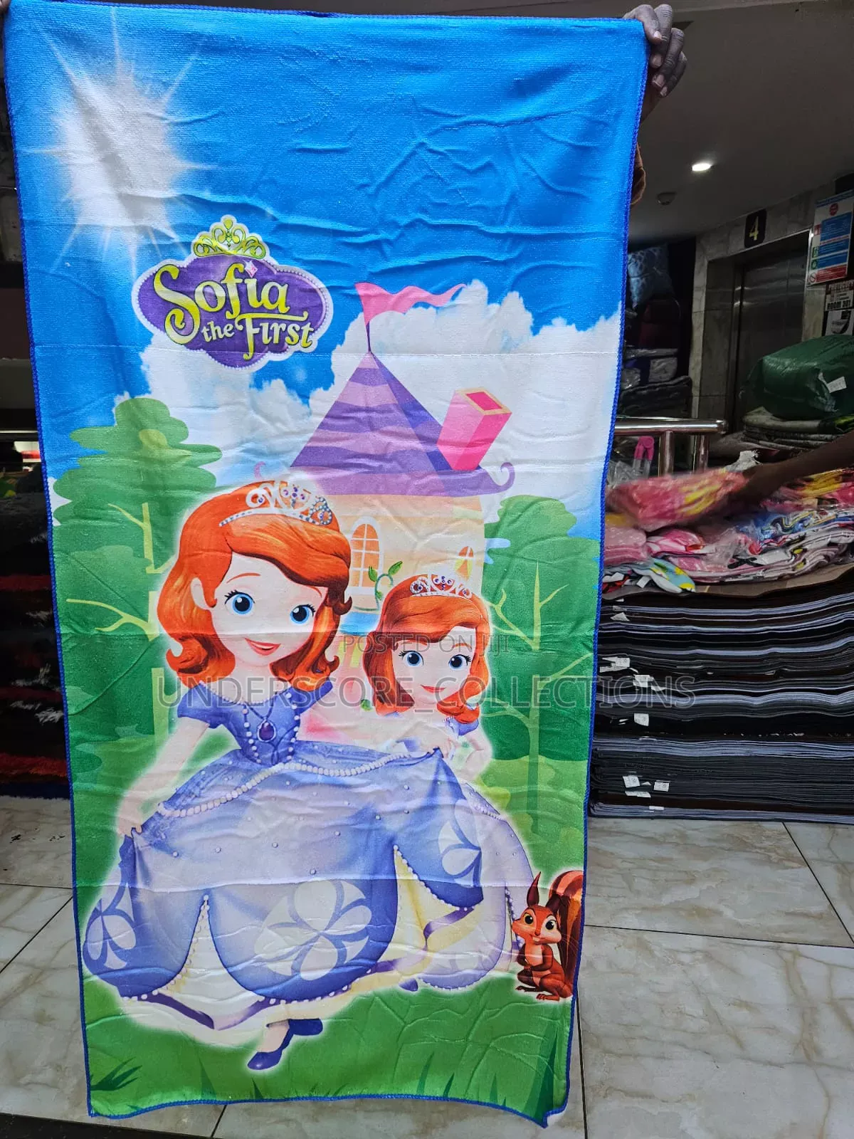Cartoon Themed Towels
