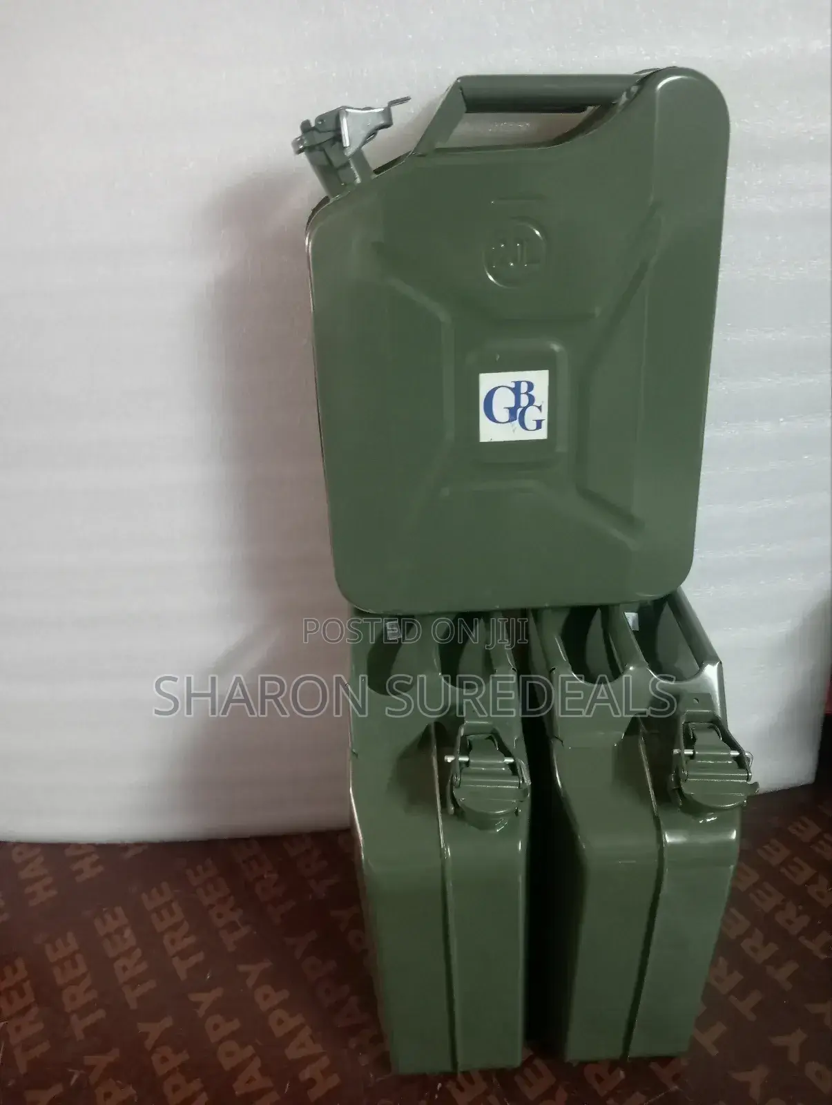 Stainless Steel Petrol/Diesel Jerican 20l