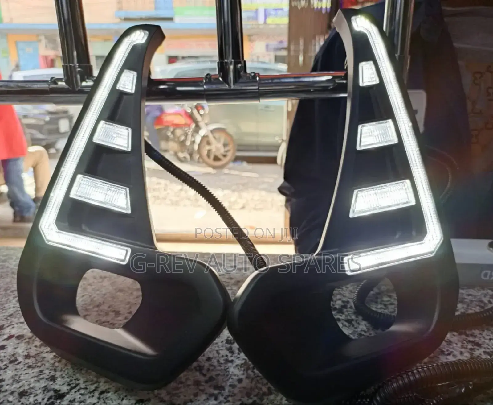 Hilux Revo New Model Led Foglight Covers