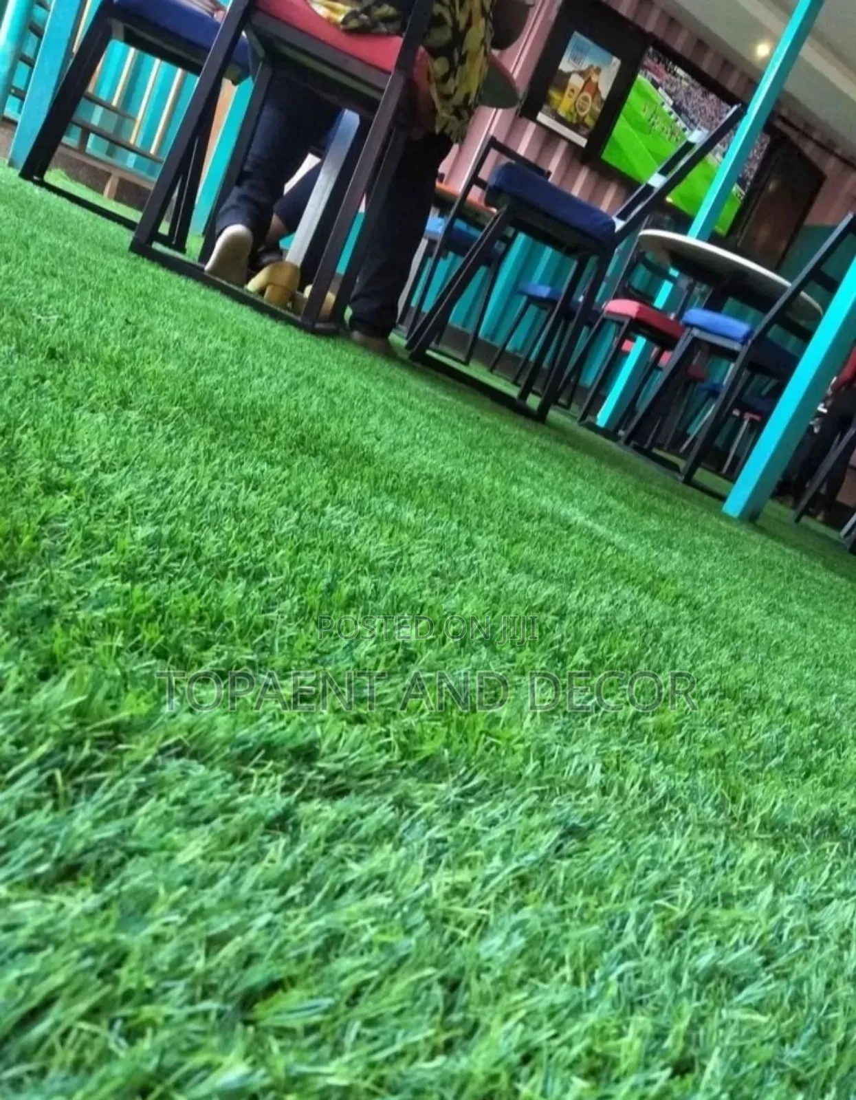 Easy to Clean Synthetic Grass Carpet