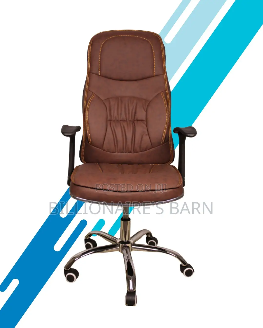 Ergonomic Executive Leather Chair — Scratch-Resistant Finish #259