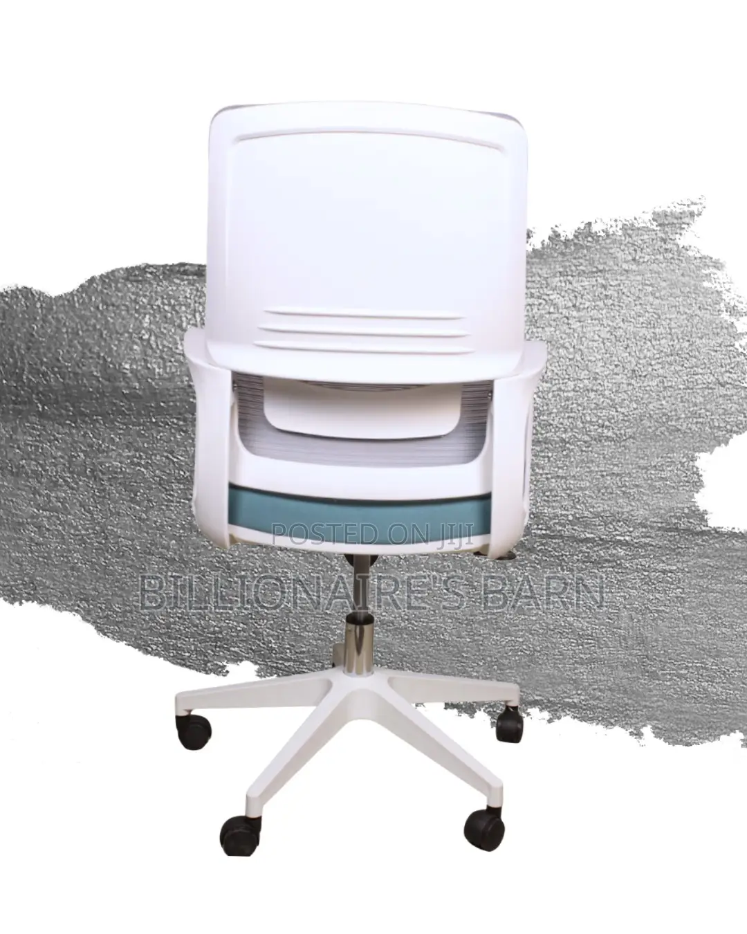 White Ergonomic Mesh Office Chair | Pro-Grade Scratch-Resistant Finish