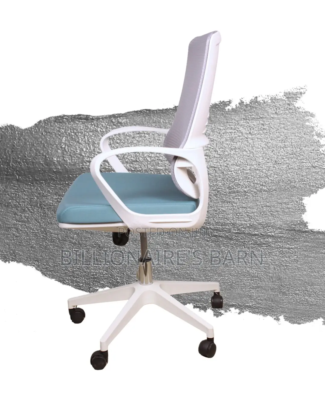 White Ergonomic Mesh Office Chair | Pro-Grade Scratch-Resistant Finish