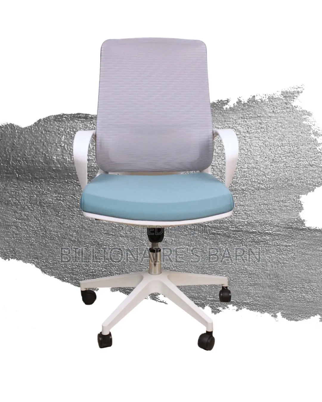 White Ergonomic Mesh Office Chair | Pro-Grade Scratch-Resistant Finish