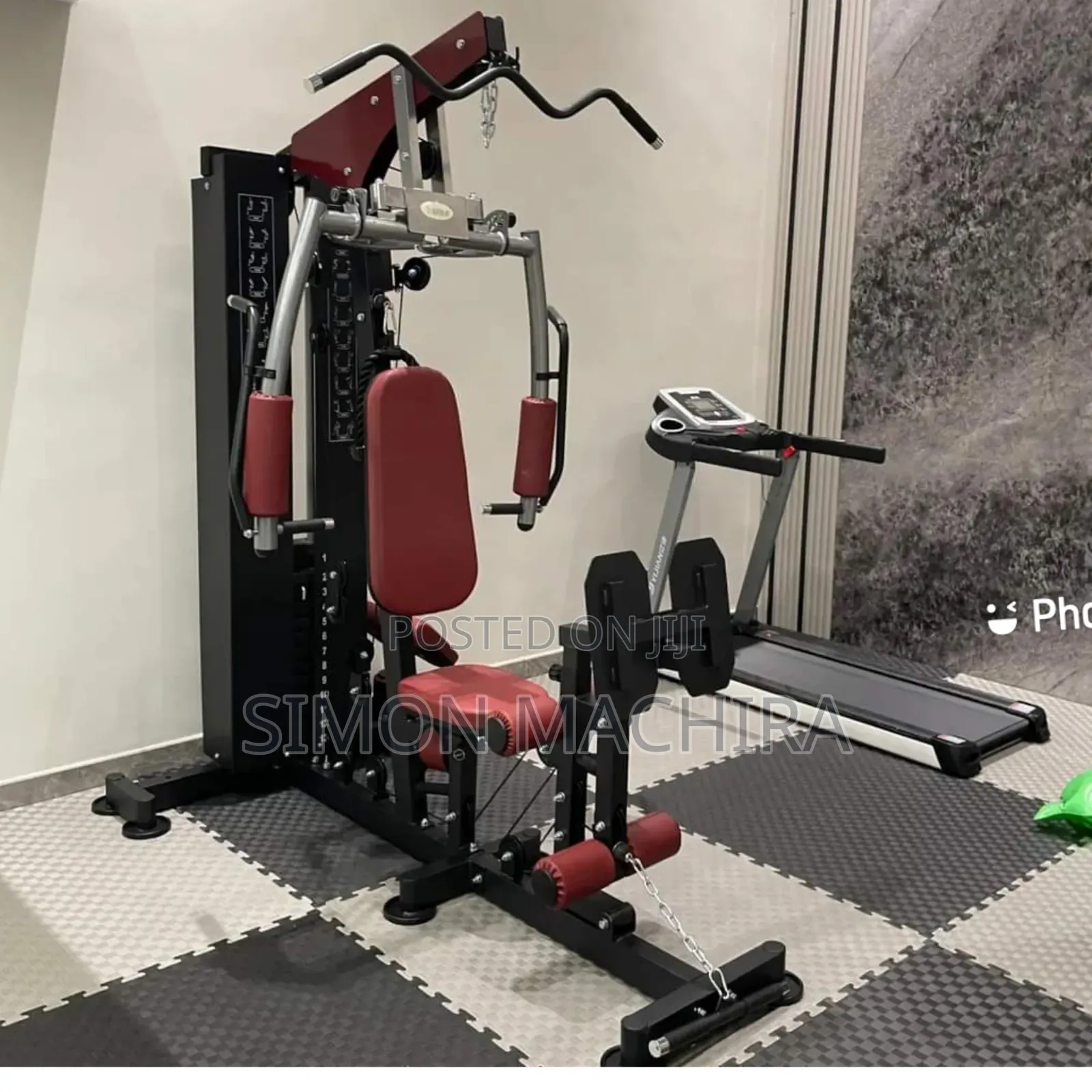 2 Station Multi- Gym With Leg Press