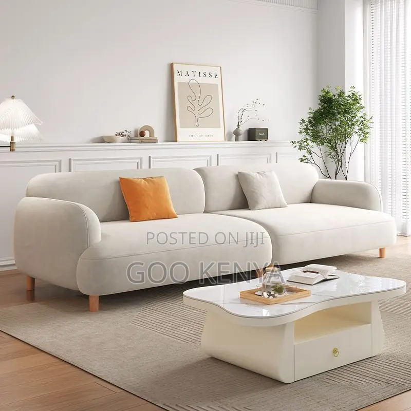 Home Sofa; Modern 3-Seater Living Room Sectional Sofa