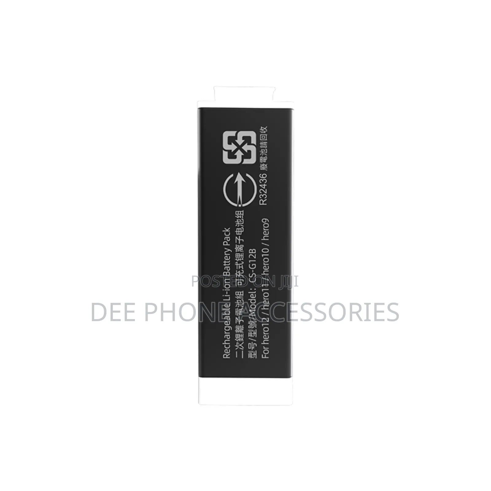 Caisi Cs Gopro Hero 9.10,11,12 Camera Battery