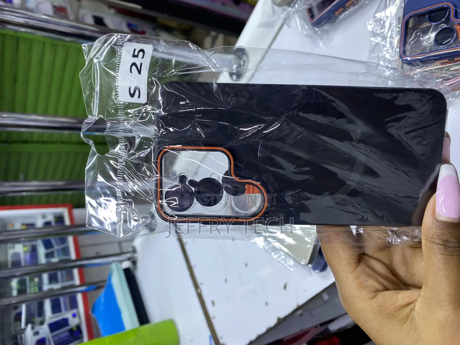 Malew Magsafe Case for Samsung Galaxy S25 With Lense Protector