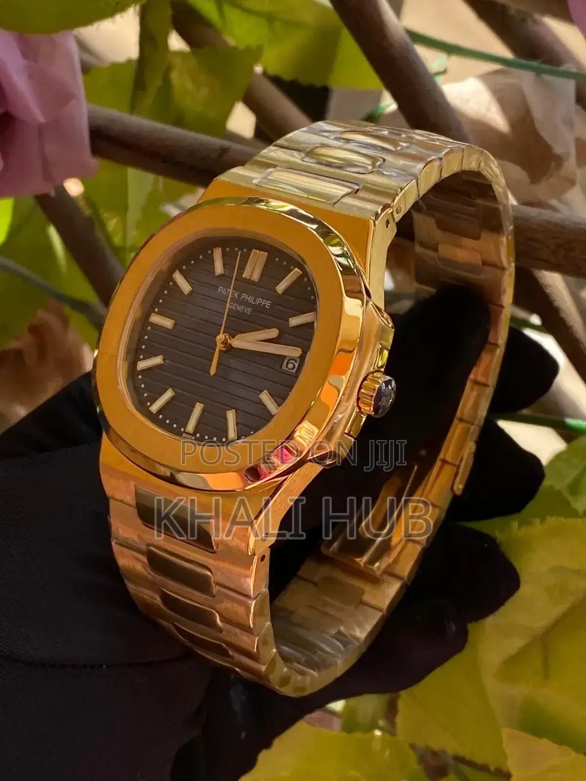 Patek Philippe Automatic Watch. Gold Stainless Steel Patek Watch
