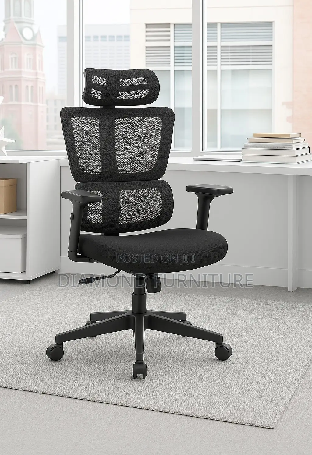 Office Furniture;Ergonomic Office Chair With Adjustable Lumbar Support