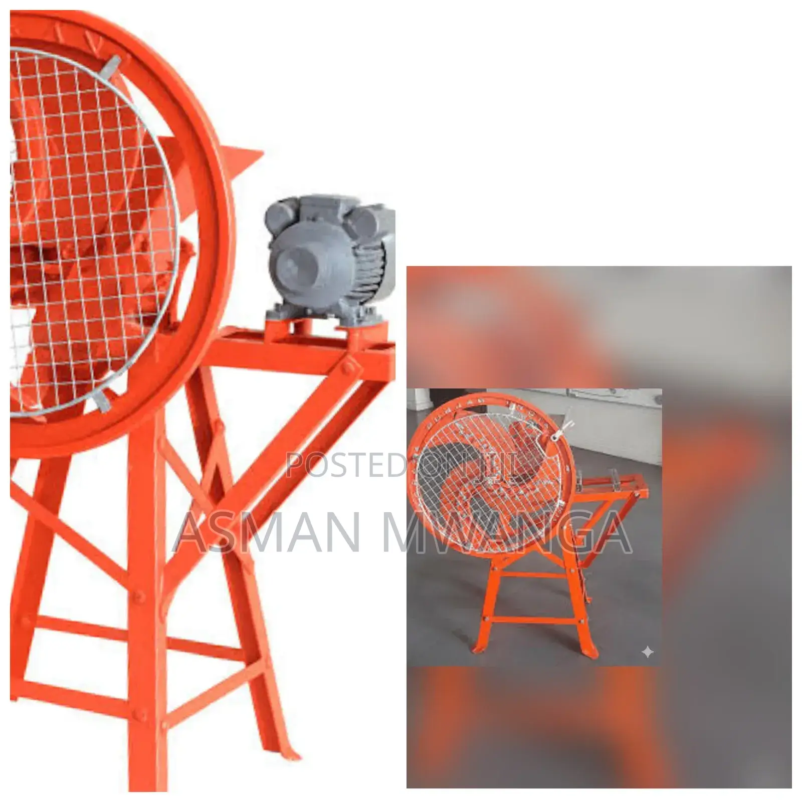 A 3blade Chuff Cutter for Agriculture