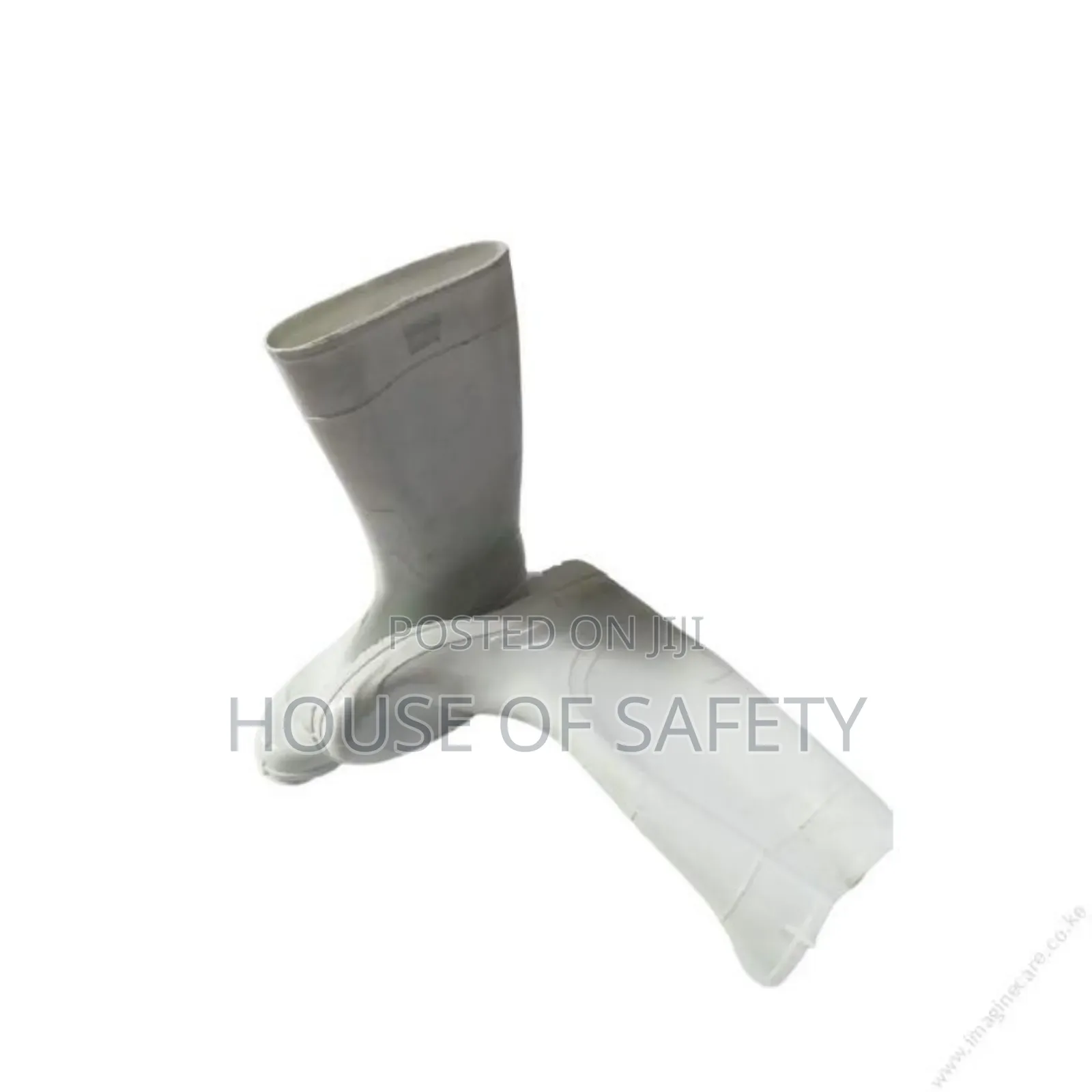 White Rubber Gumboots