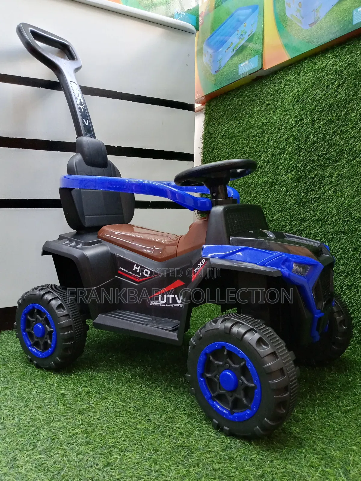 Junior Push Handle Ride-on Car