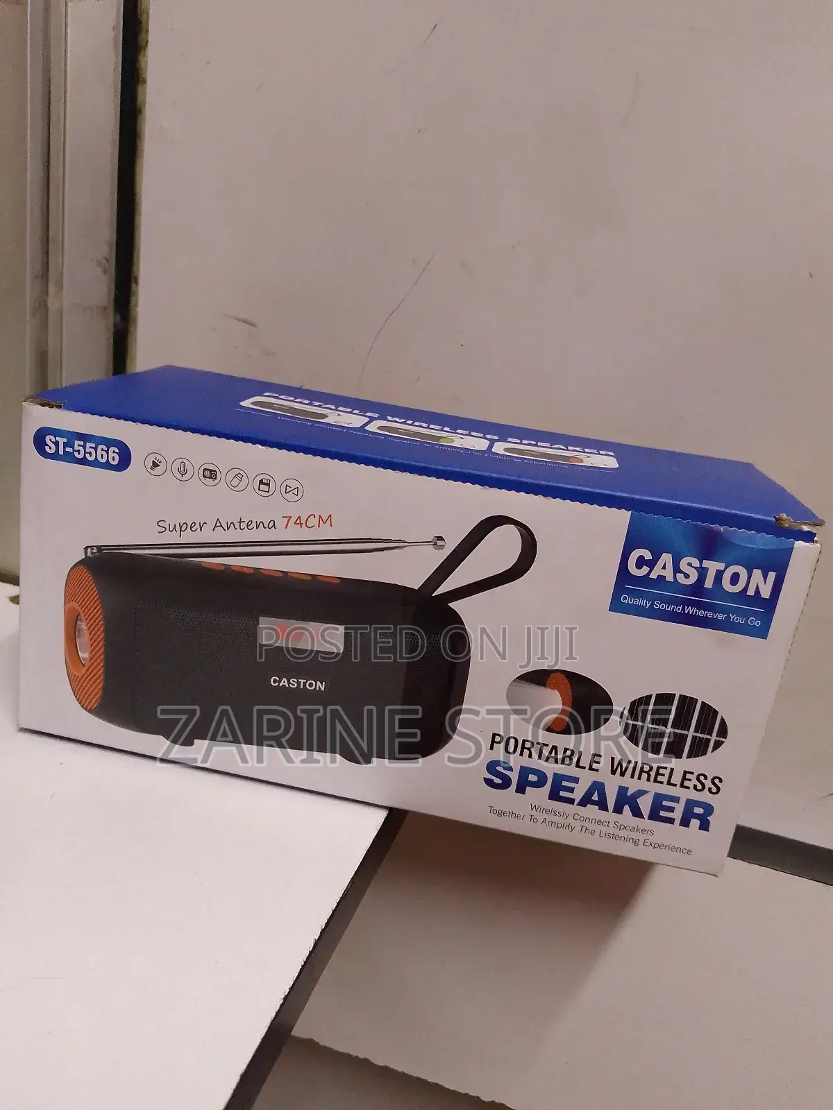 Portable Wireless Speaker Caston St-5566 8w